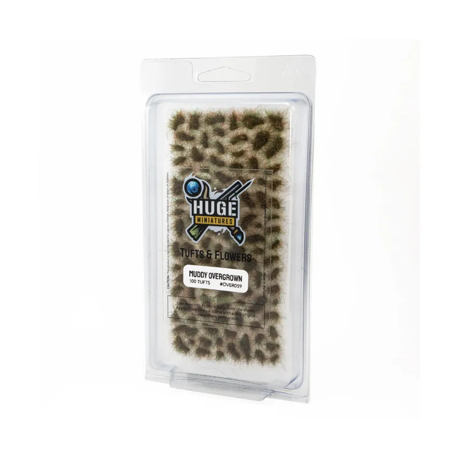 

Заросшие пучки — Мшистый, Miniature Basing Tufts (Huge Miniatures)