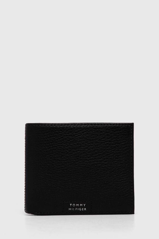 

Кожаный кошелек Tommy Hilfiger, черный
