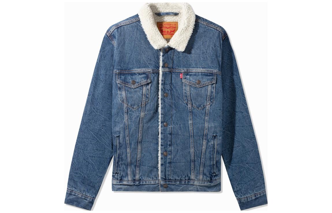 

Джинсовая куртка унисекс Levi's levi’s, цвет Blue