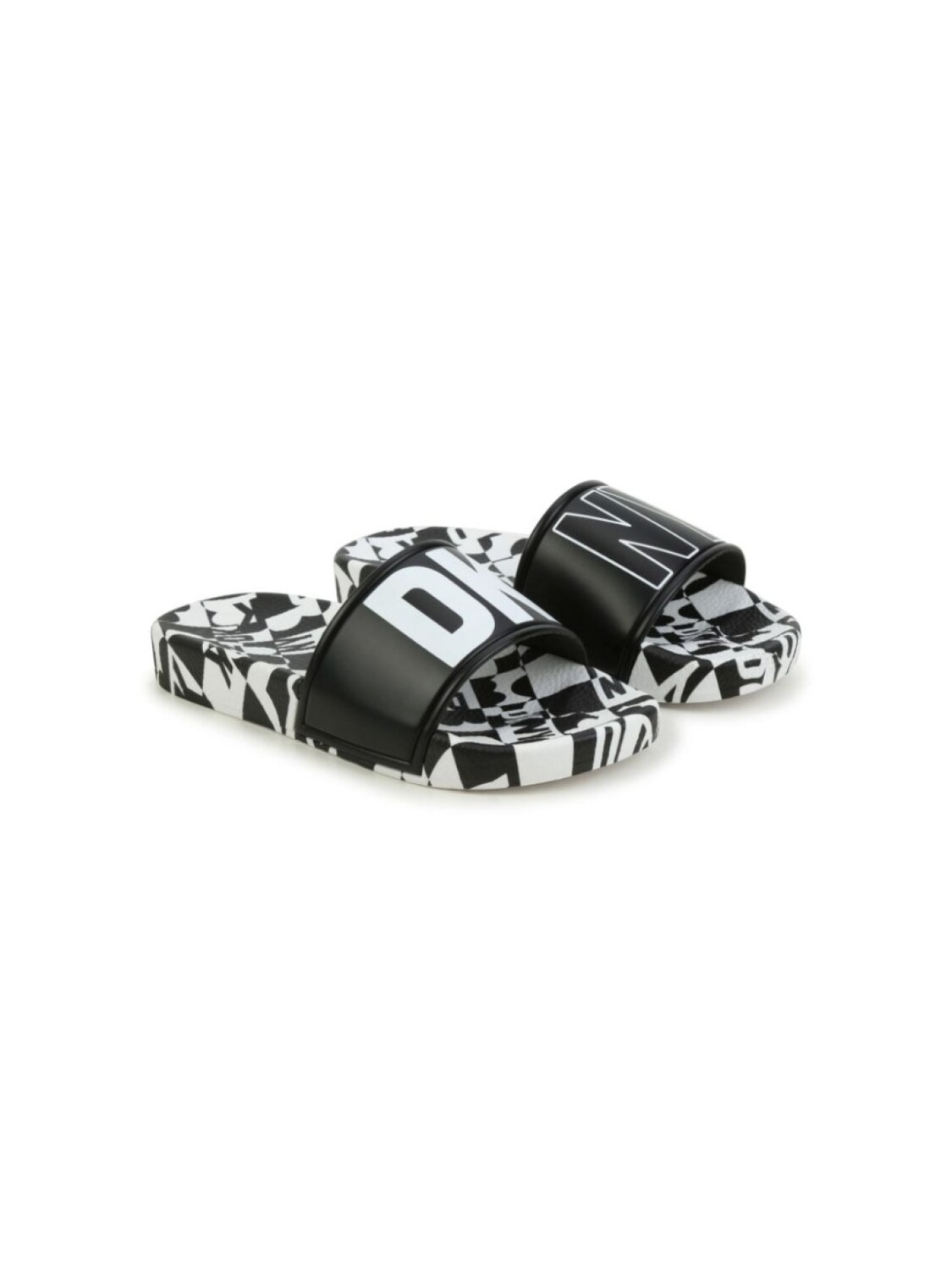 

DKNY шлепанцы с логотипом, черный