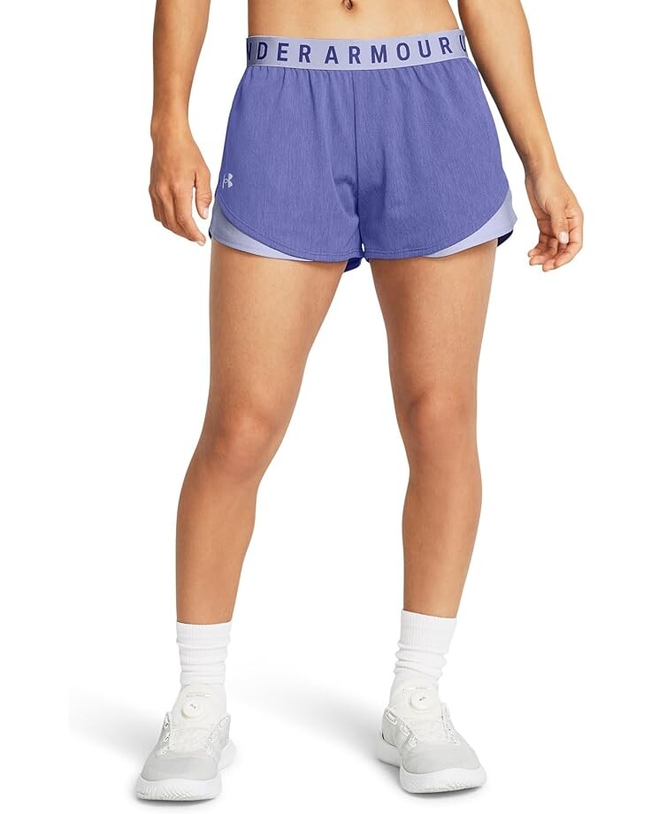 

Шорты Under Armour Play Up 3.0 Twist, цвет Starlight/Celeste/Celeste