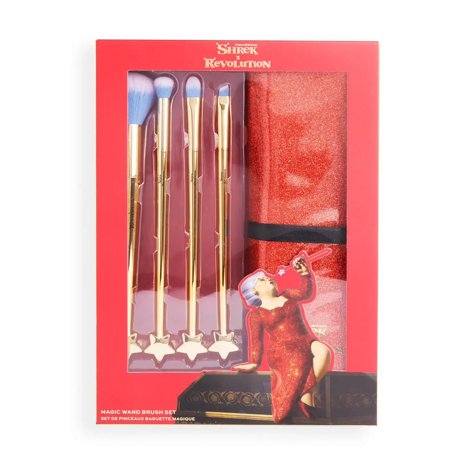 

Набор кистей Shrek x I Heart Revolution Fairy Godmother Magic Wand Brush Set