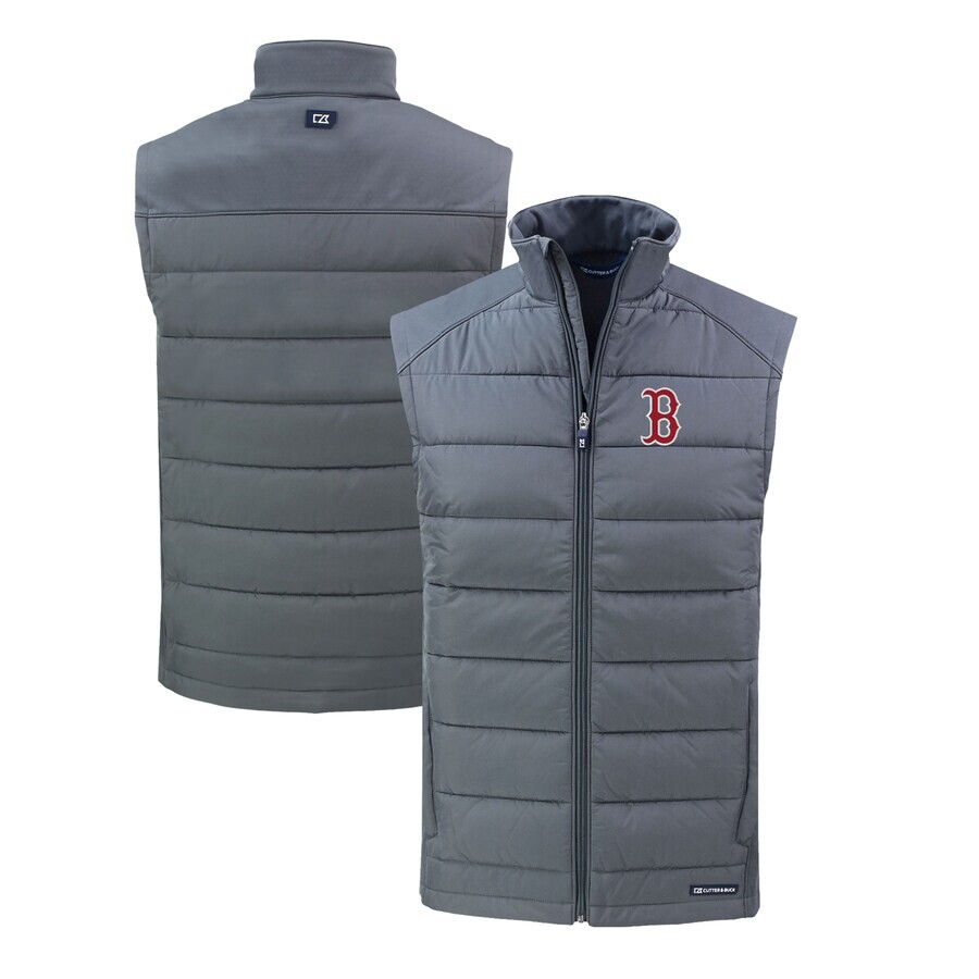 

Куртка Cutter & Buck Boston Red Sox, серый