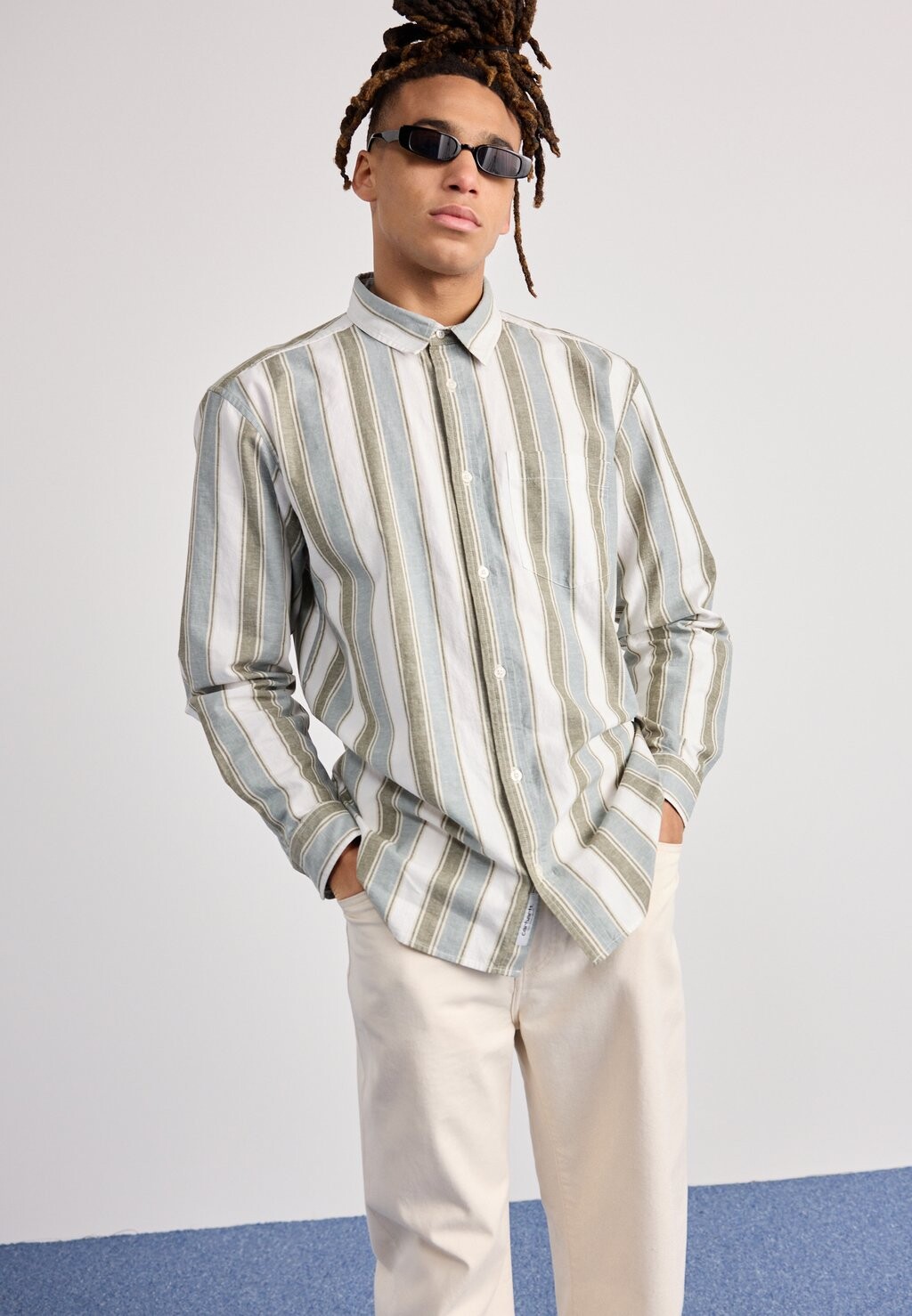 

Рубашка KENDRICKS SHIRT Carhartt WIP, цвет olive/khaki