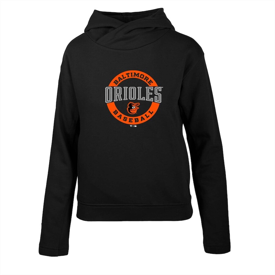 

Пуловер с капюшоном Levelwear Baltimore Orioles, черный