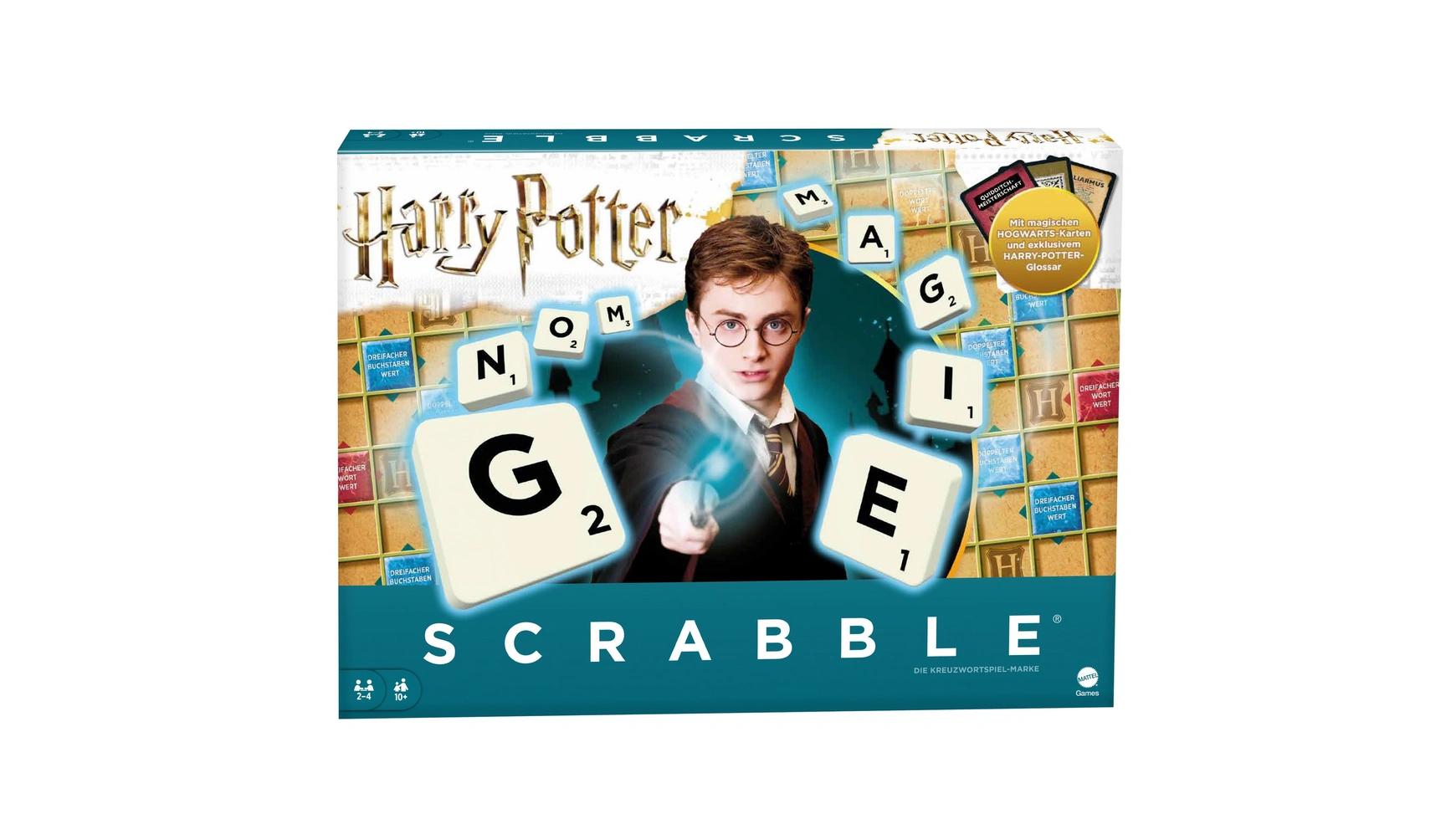 Mattel Games Scrabble Harry Potter, комнатная игра, настольная игра, семейная игра настольная игра игра престолов 2 е издание новая версия арт 1015 конструктор huggy wuggy 33 детали набор