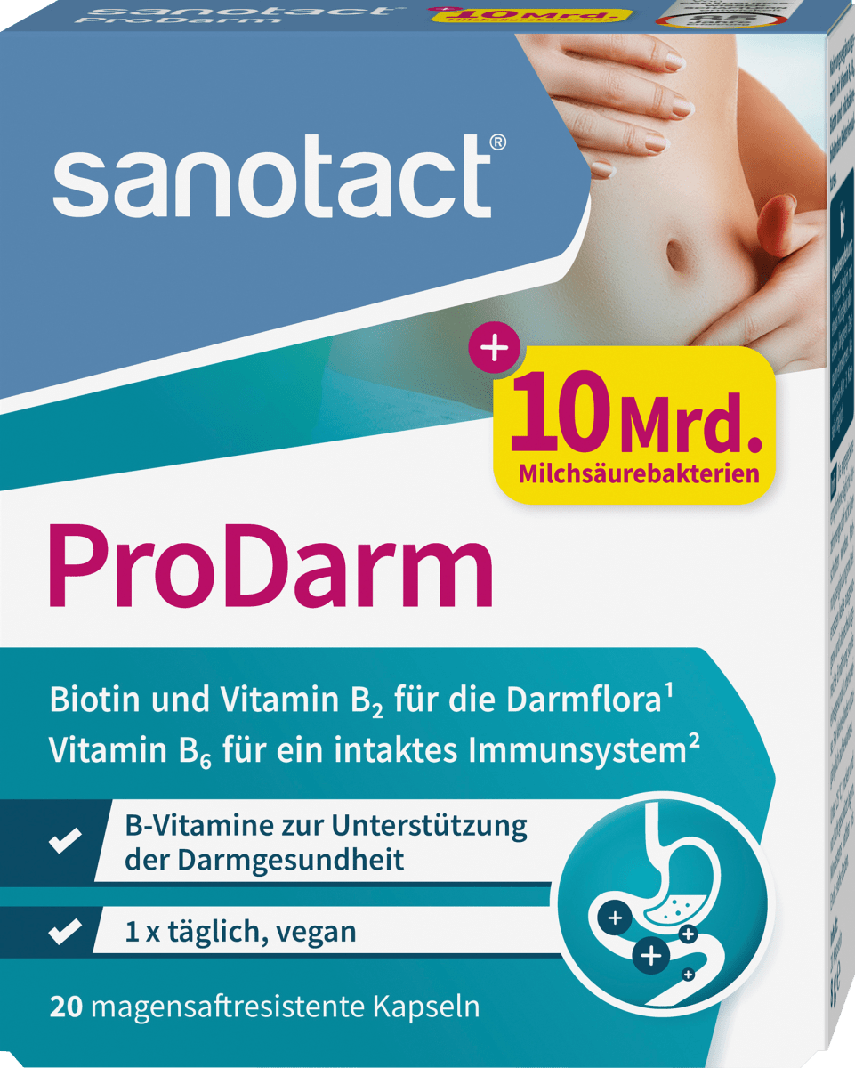 ProDarm + молочнокислые культуры капсулы 20 шт. по 8 г sanotact