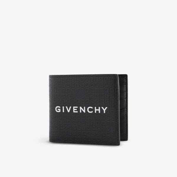 

Складной кошелек из кожи с тиснением 4G Givenchy, черный