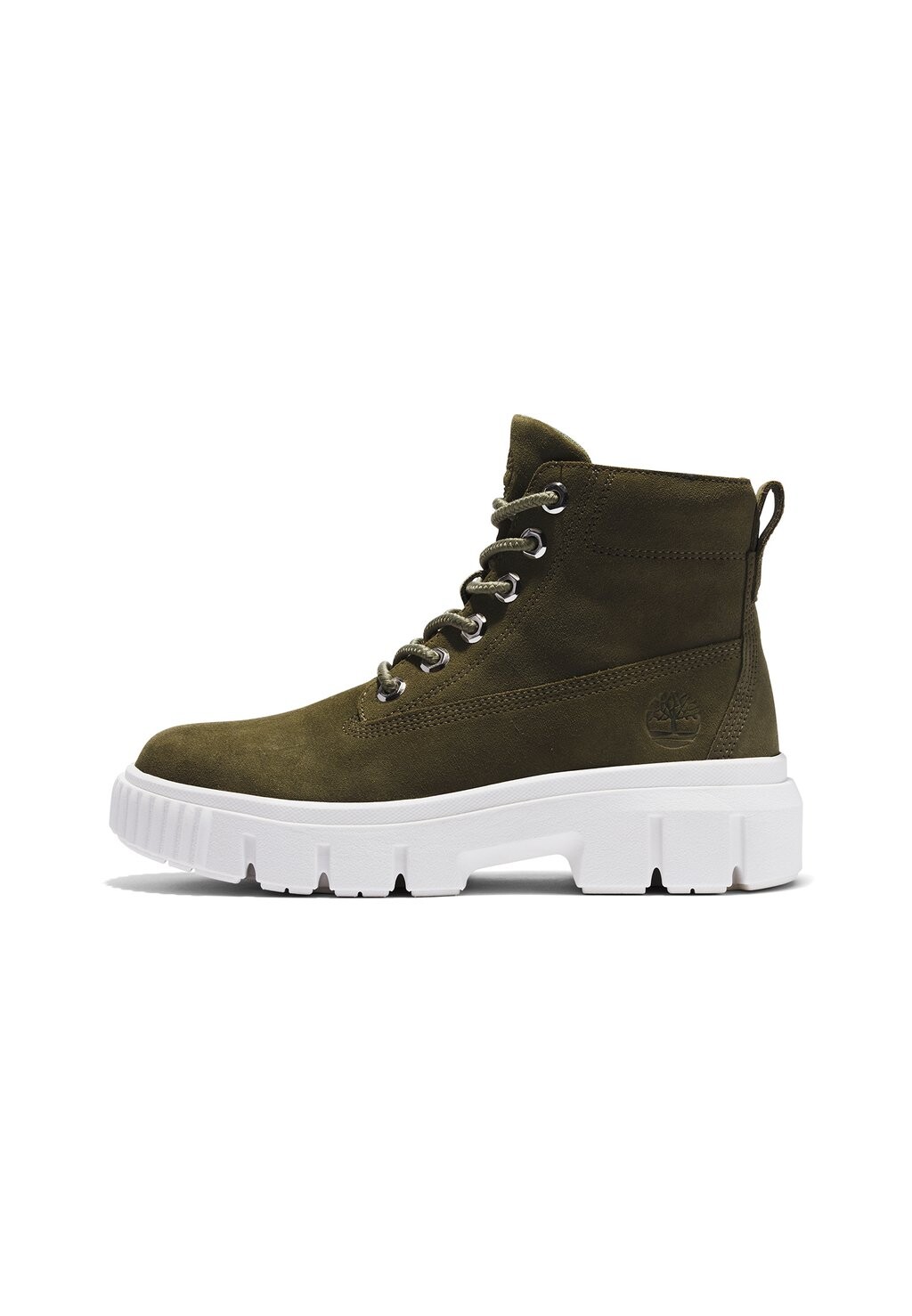 

Ботильоны на платформе Timberland, зеленый