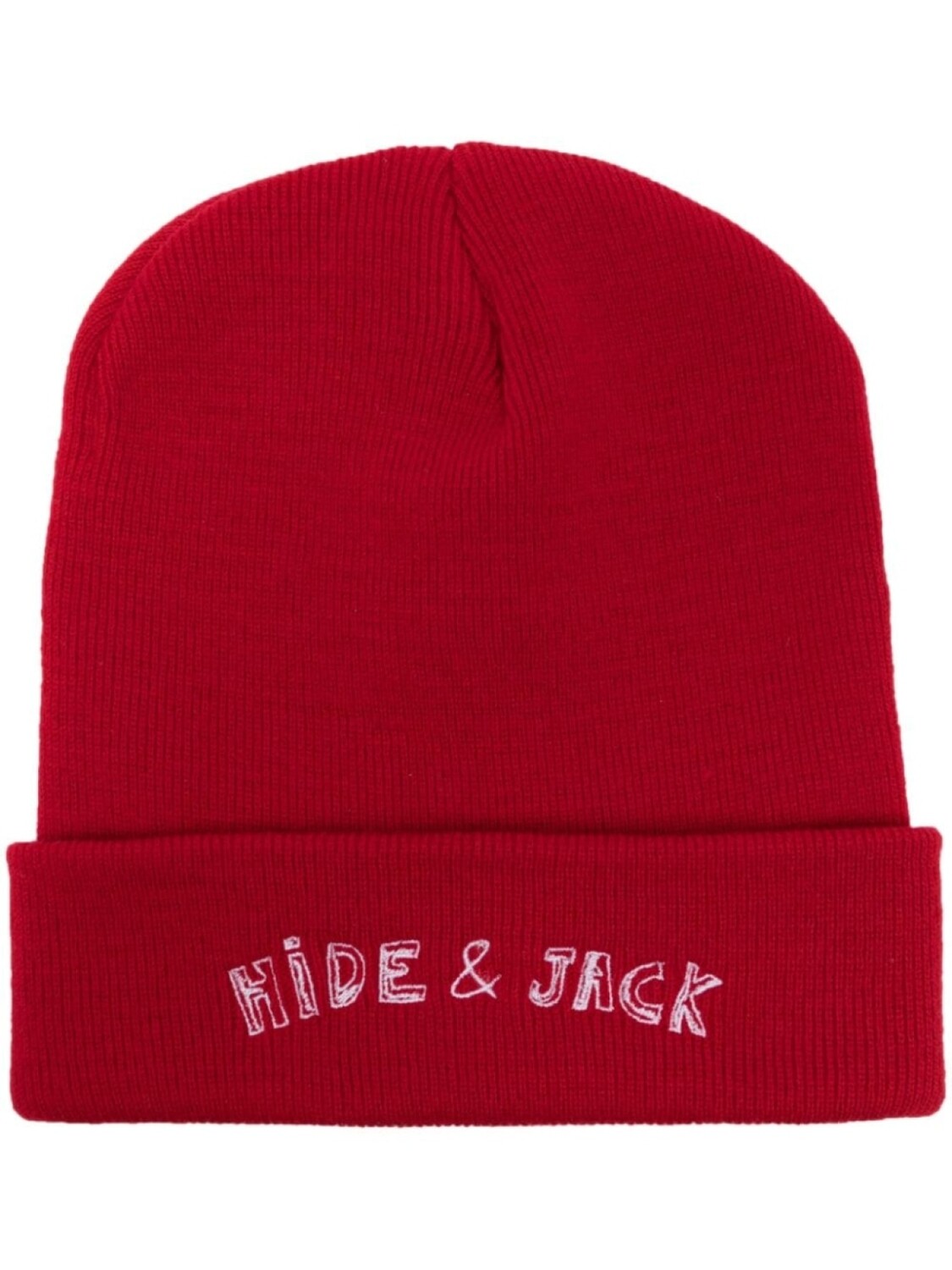

Hide&Jack шапка бини с вышитым логотипом, красный
