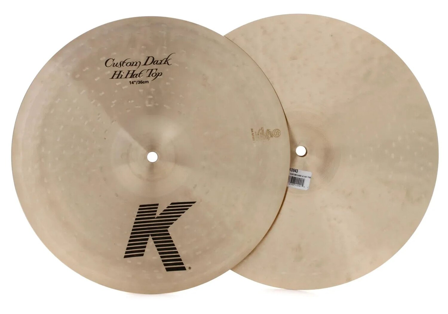 

Тарелки Zildjian K Custom Dark для хай-хэта — 14 дюймов