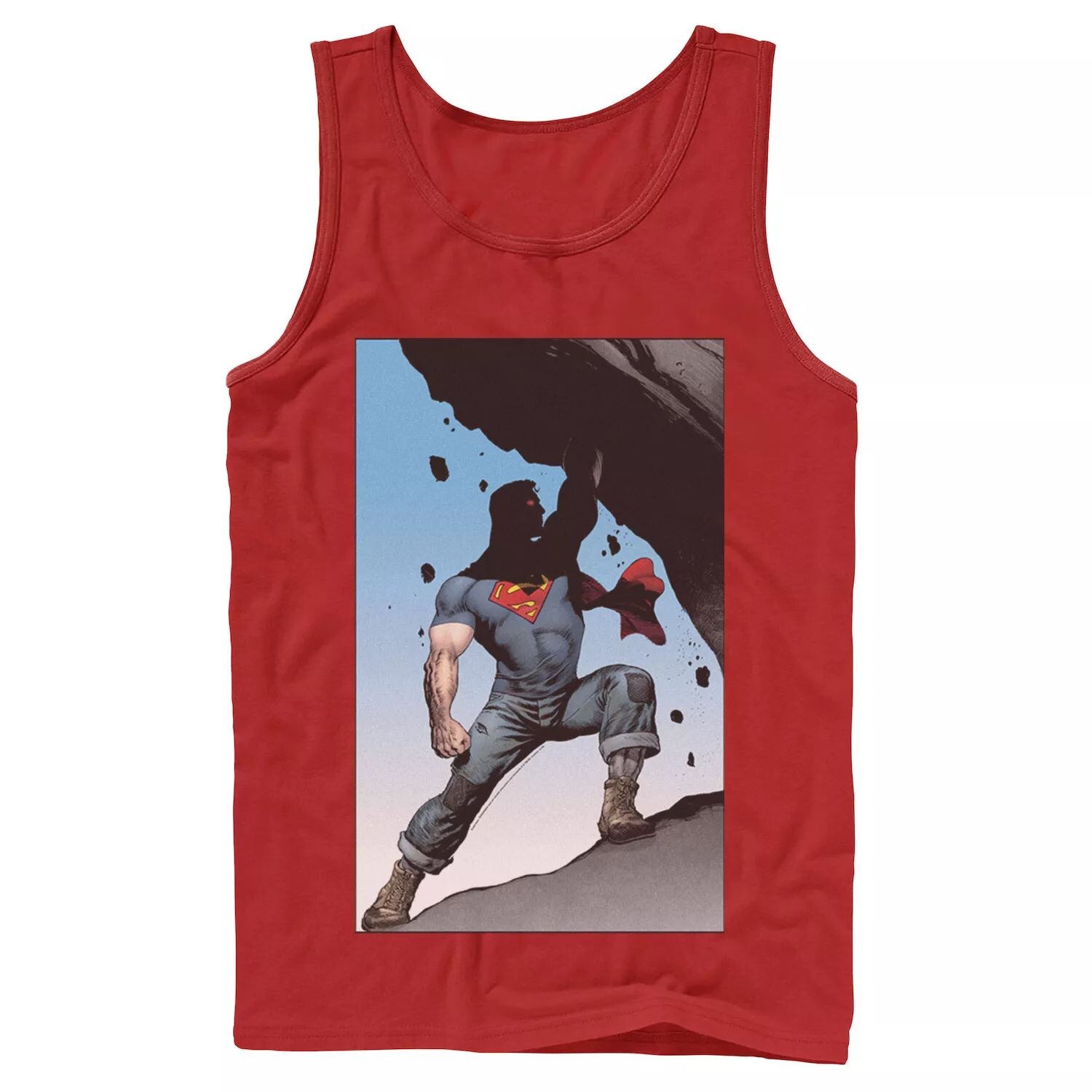 

Мужской постер с комиксами DC Superman Power Lift, майка с комиксами DC Comics