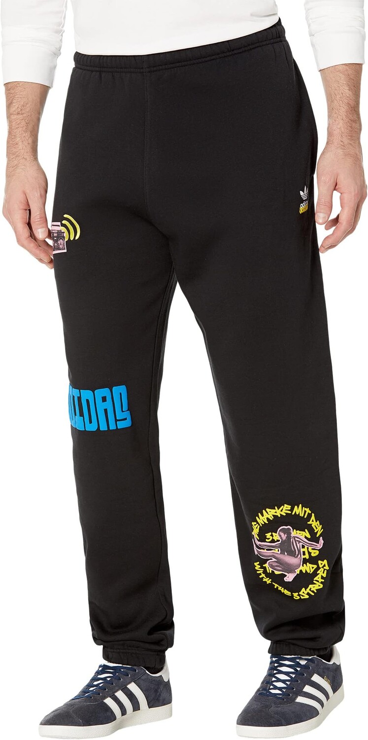 

Брюки Unite Sweatpants adidas, черный