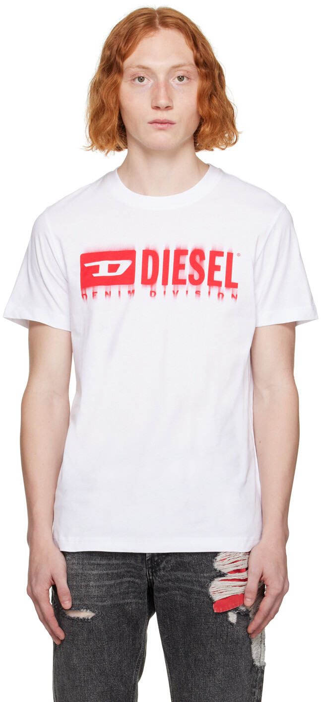 

Белая футболка Diesel Diegor-L6, Белый
