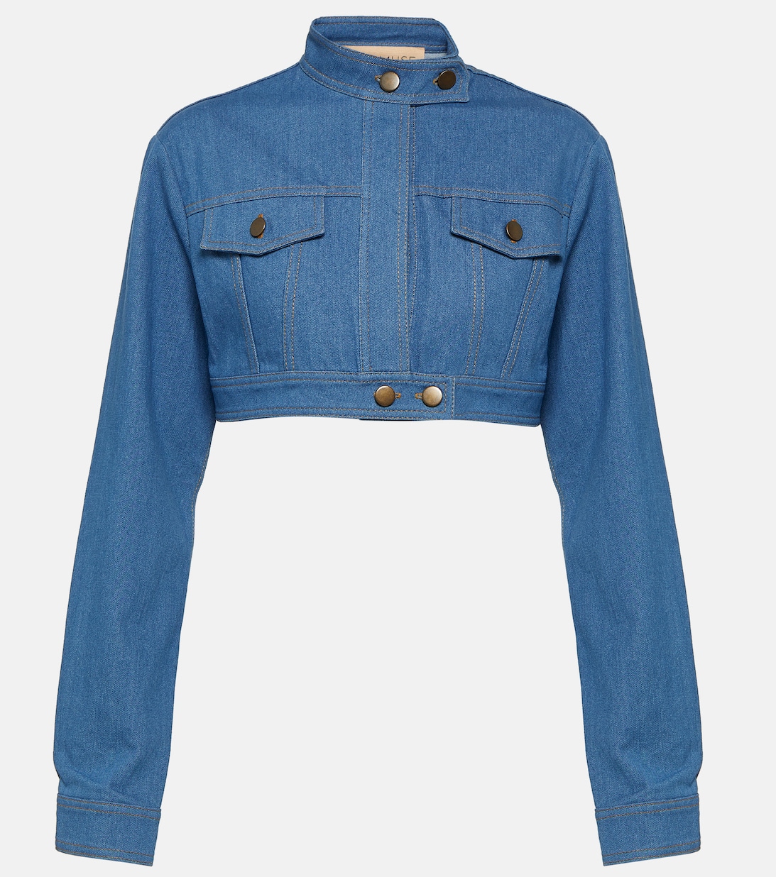 Укороченная джинсовая куртка Pilla AYA MUSE, синий