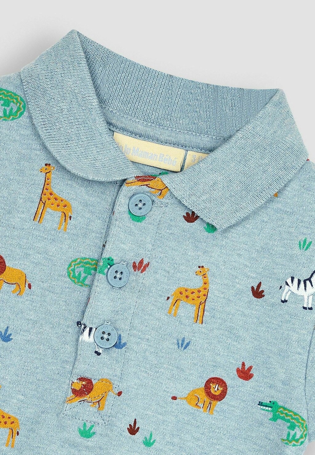 

Боди TROPICAL REGULAR FIT JoJo Maman Bébé, синий