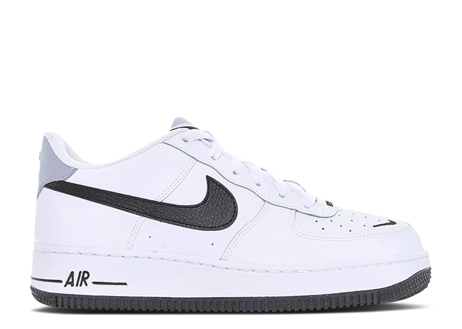 

Кроссовки Nike Air Force 1 Lv8 Gs 'White Black Mini Swoosh', белый