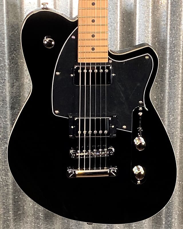 

Электрогитара Reverend Guitars Charger HB Midnight Black Guitar #9895