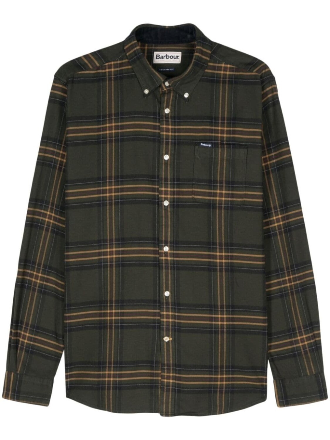

Barbour футболка Портсдауна, зеленый
