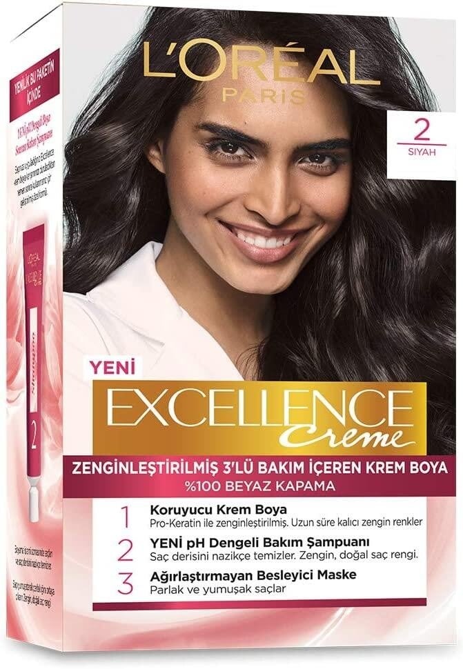 

Loreal Paris Excellence Creme 2 Черный