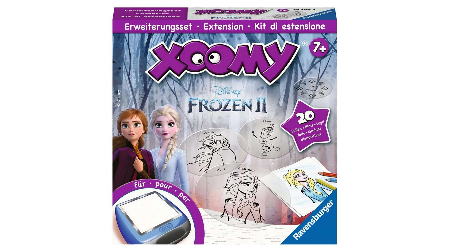 

Набор расширения xoomy frozen 2 Ravensburger Beschäftigung