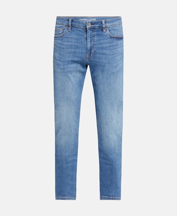 

Джинсы узкого кроя Esprit, синий