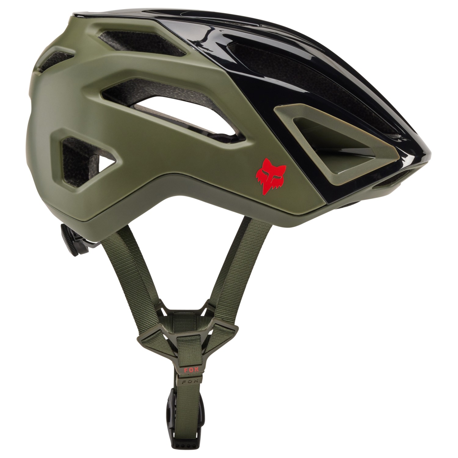 Велосипедный шлем Fox Racing Crossframe Pro, цвет Olive Green