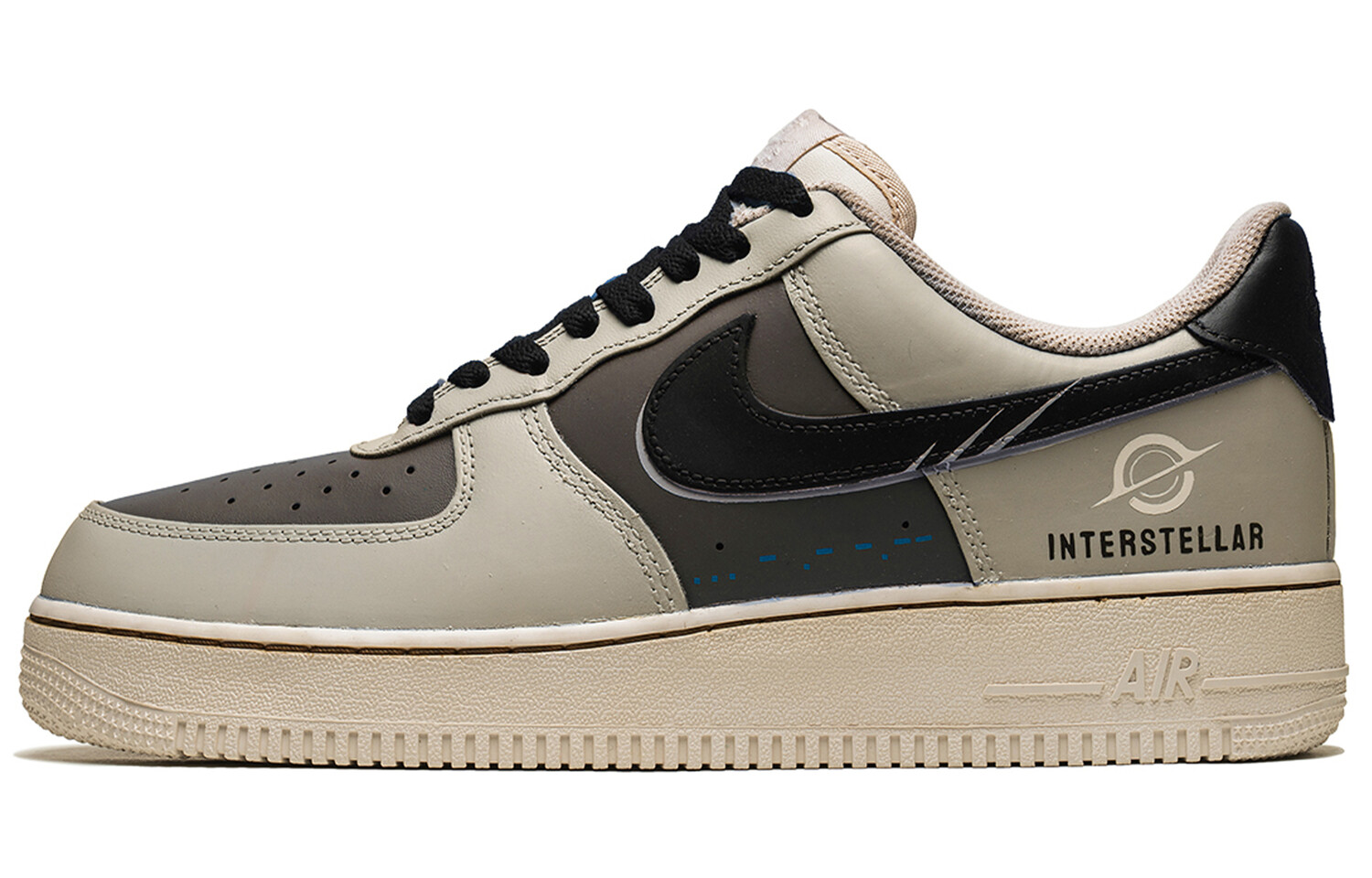 

Кроссовки Nike Air Force 1 Skateboarding Shoes Unisex Low-top Brown/Black, коричневый