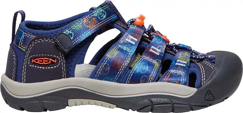 

Детские сандалии Keen Newport H2 x Smokey Bear, синий