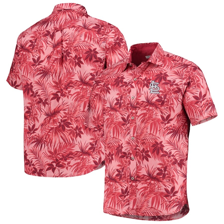 

Рубашка Tommy Bahama St Louis Cardinals, красный