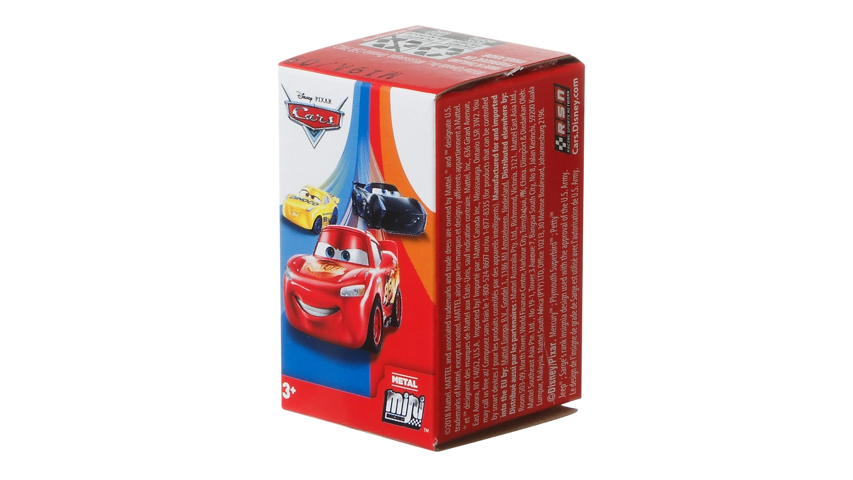 Ассортимент слепых наборов Disney Pixar Cars Mini Racers Mattel Disney Cars Fahrzeuge набор литых автомобилей с персонажами disney pixar cars 1 шт в ассортименте mattel disney cars fahrzeuge