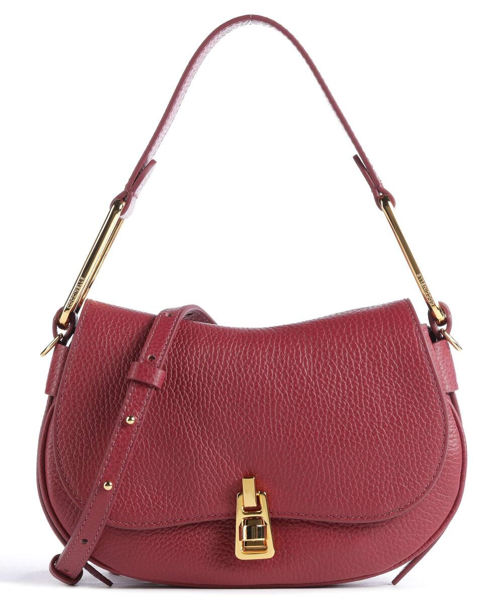 

Мягкая сумка-ведро Magic из зерненой яловой кожи Coccinelle, красный