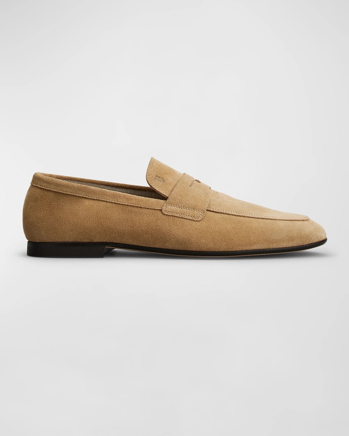 

Мужские замшевые лоферы-пенни Tod's, цвет Light Beige