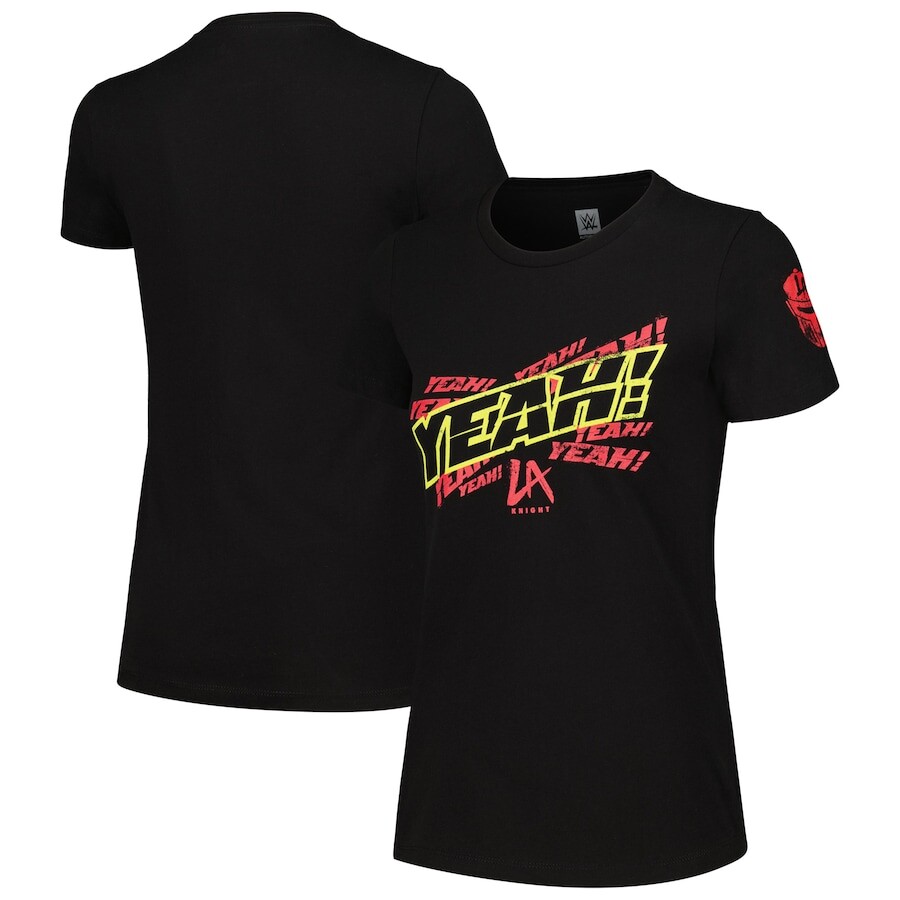 

Футболка с коротким рукавом WWE Authentic La Knight, черный