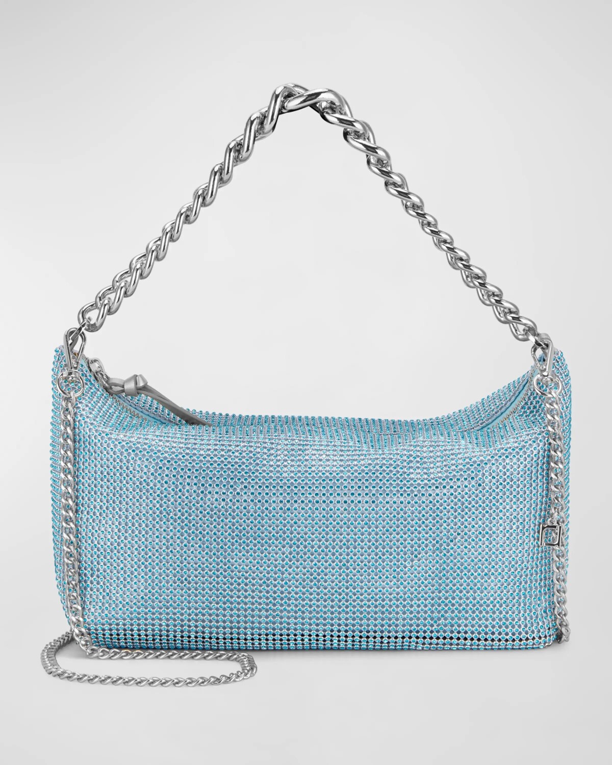 

Украшенная сумка Eliza с верхней ручкой Rafe, цвет Aquamarine