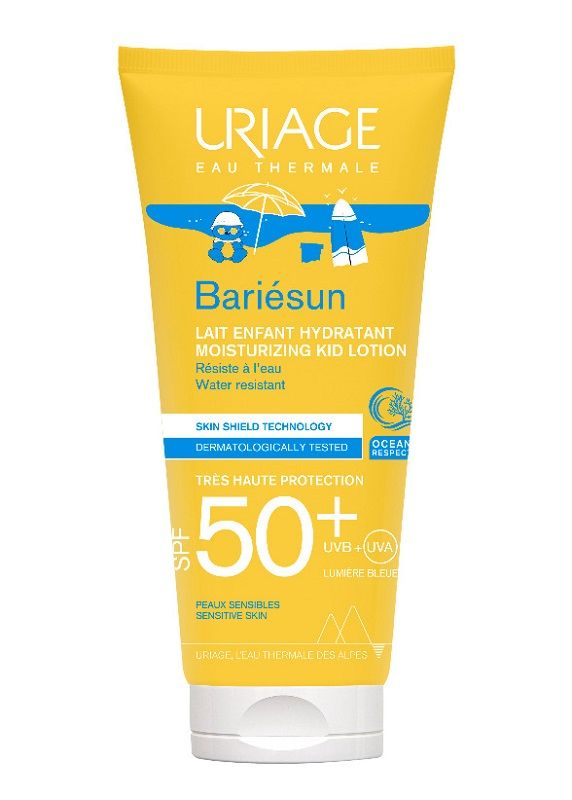 Uriage Bariesun SPF50+ защитное молочко для детей, 100 ml uriage bariesun spf50 защитный спрей для детей 200 ml