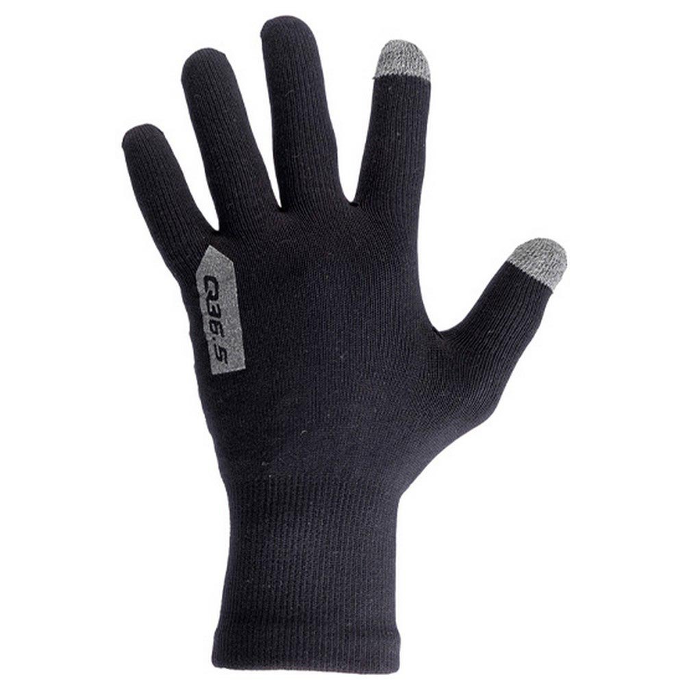 Длинные перчатки Q36.5 Anfibio, черный сапоги guess anfibio черный