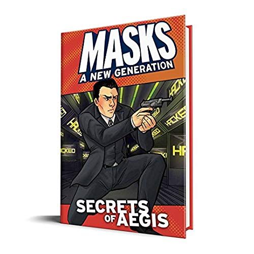 Книга Masks: Secrets Of A.E.G.I.S. Hardcover Magpie Games