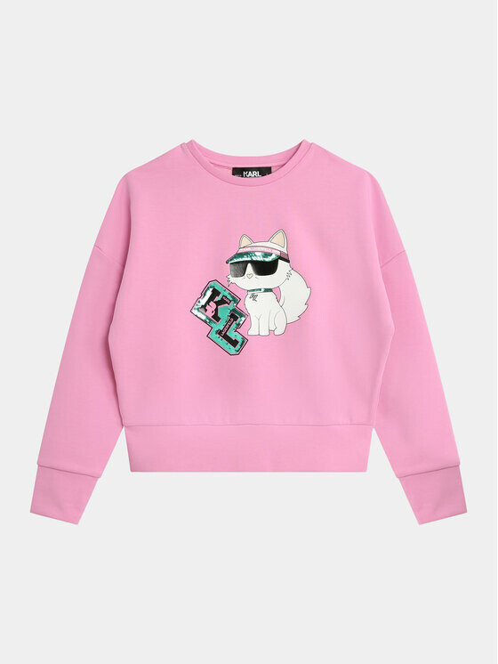 

Толстовка обычного кроя Karl Lagerfeld, розовый