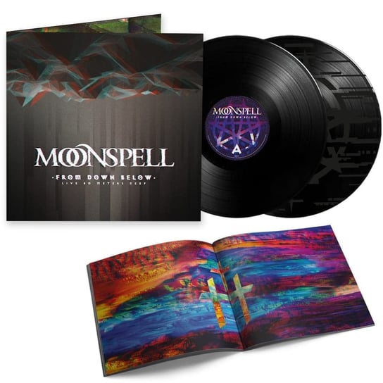 Виниловая пластинка Moonspell - From Down Below Live 80 Meters Deep цена и фото