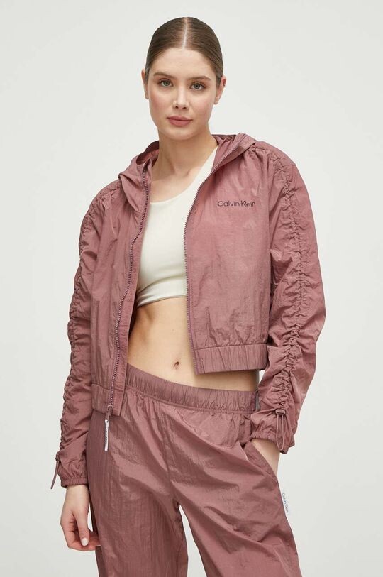 

Куртка Calvin Klein Performance, розовый
