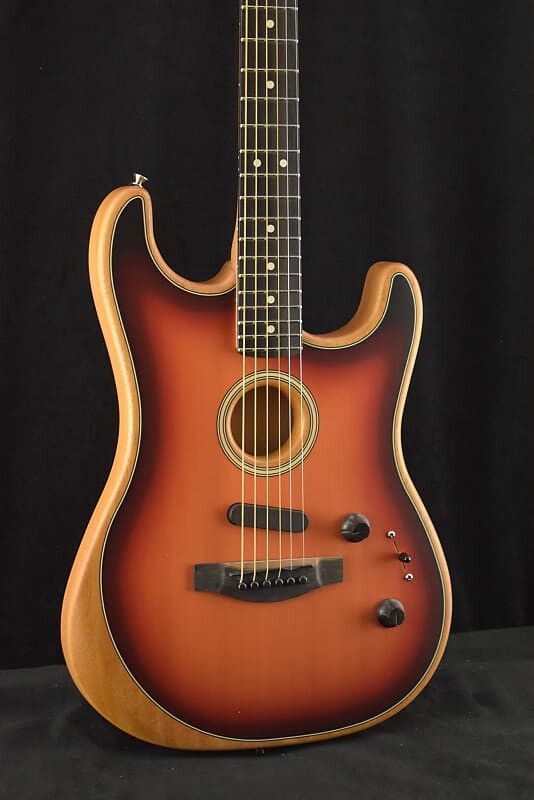 

Акустическая гитара Fender American Acoustasonic Stratocaster EB Sunburst