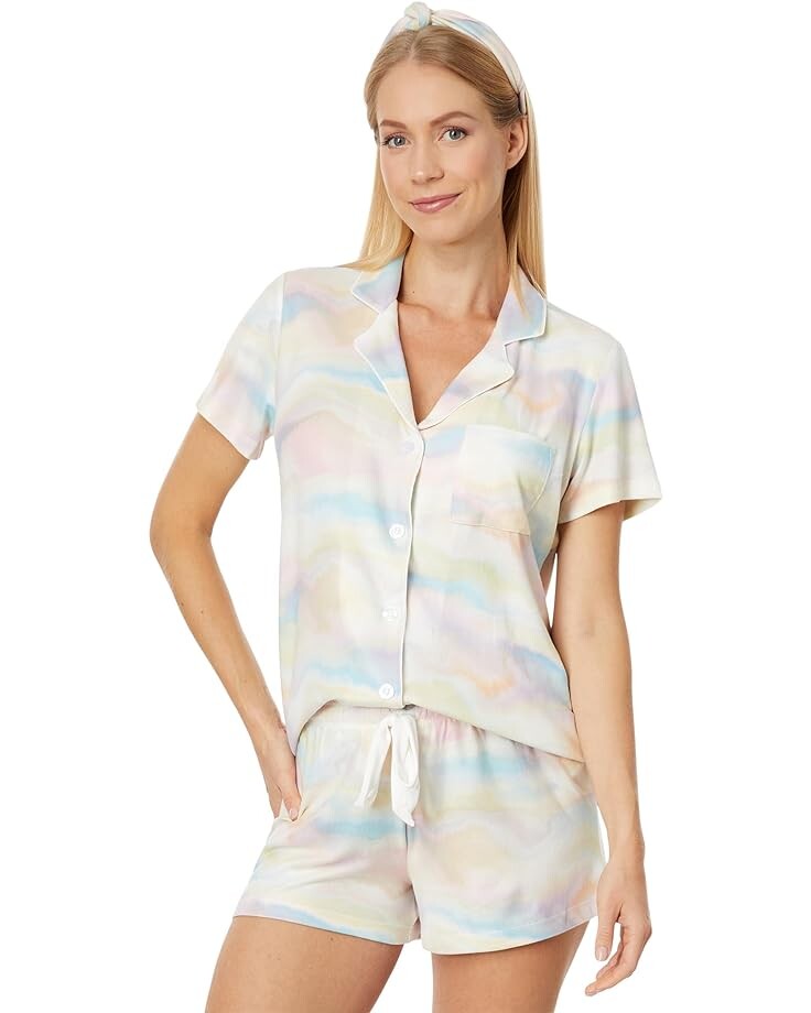 

Пижамный комплект P.J. Salvage Wavy Boho Chic PJ Set with Headband, цвет Butter