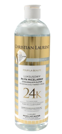 

Роскошная мицеллярная жидкость для снятия макияжа с лица и глаз, 500 мл Christian Laurent, Pour La Beaute