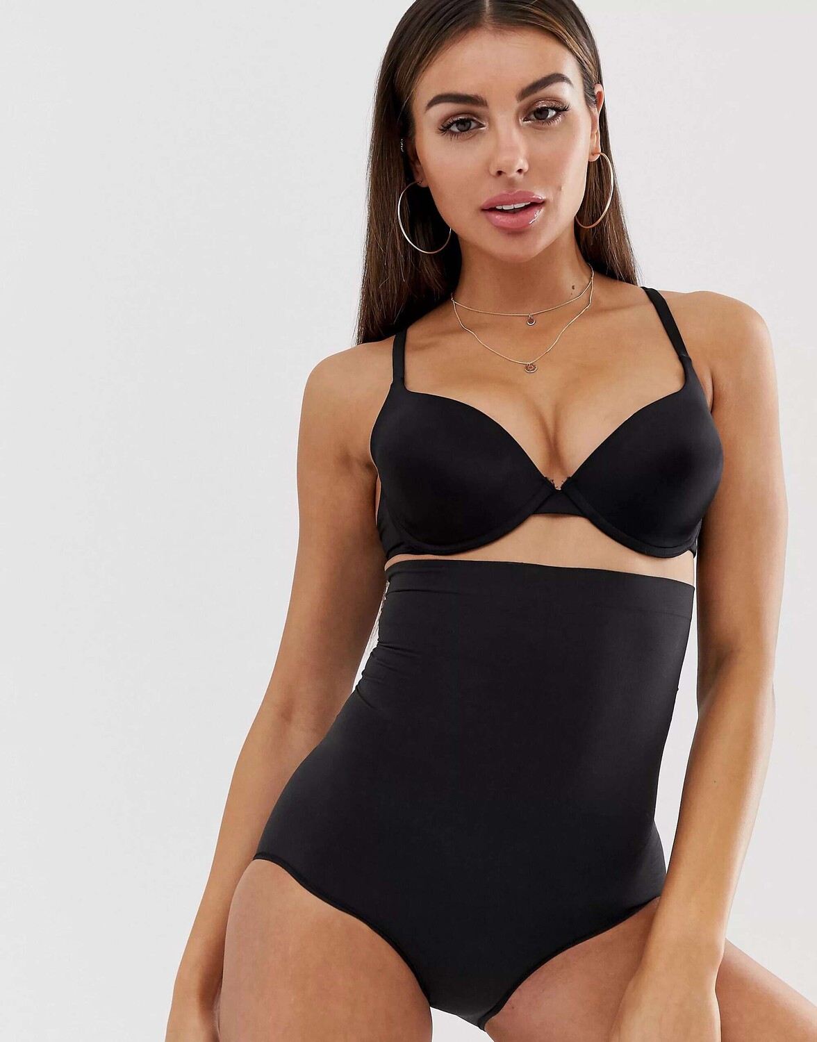 

Черные трусы Spanx High Power