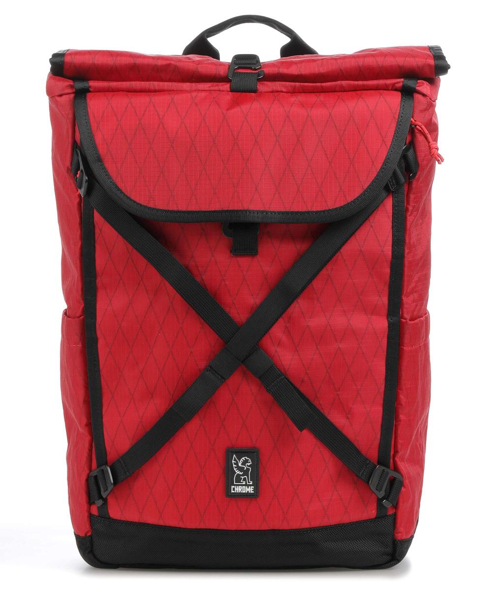 Рюкзак Bravo4.0 с откидной крышкой из переработанного нейлона Chrome, красный