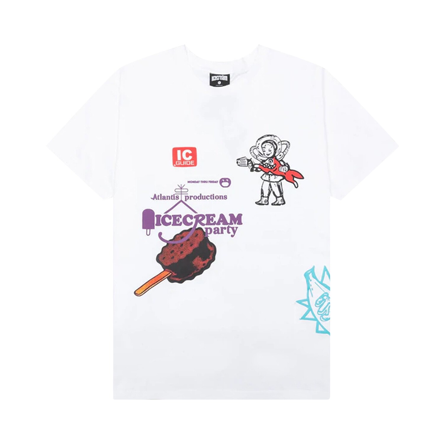 

Вязаная футболка Icecream Check In For Laughs, Белая