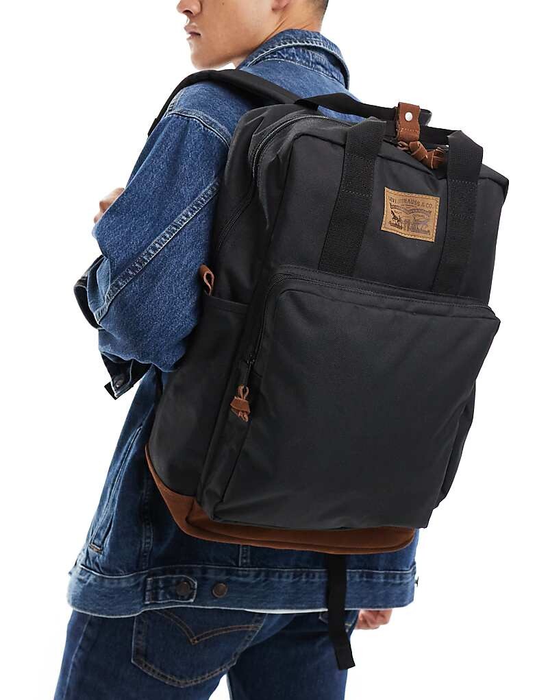 

Черный рюкзак большого размера Levi's L Pack