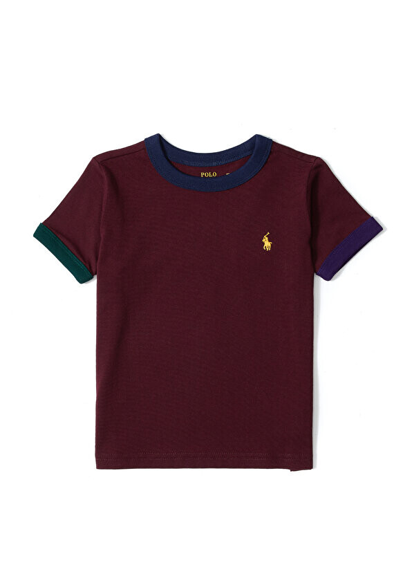 

Футболка с логотипом bordeaux для мальчиков Polo Ralph Lauren