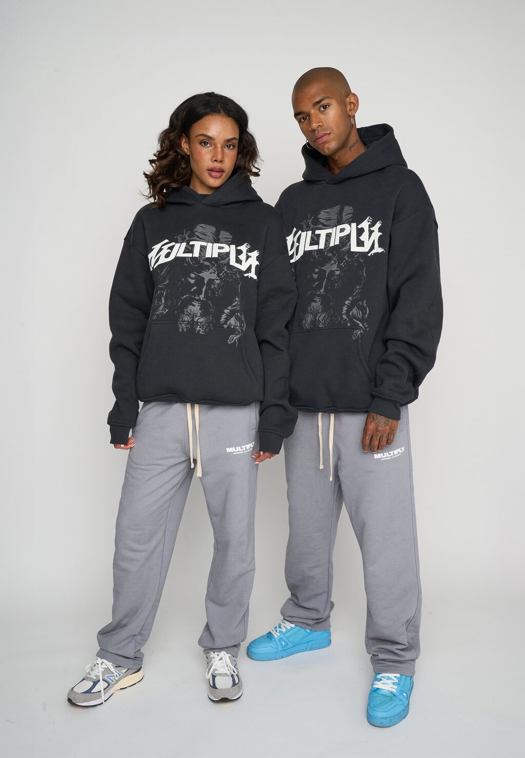 

Толстовка с капюшоном SACRED Multiply Apparel, антрацит
